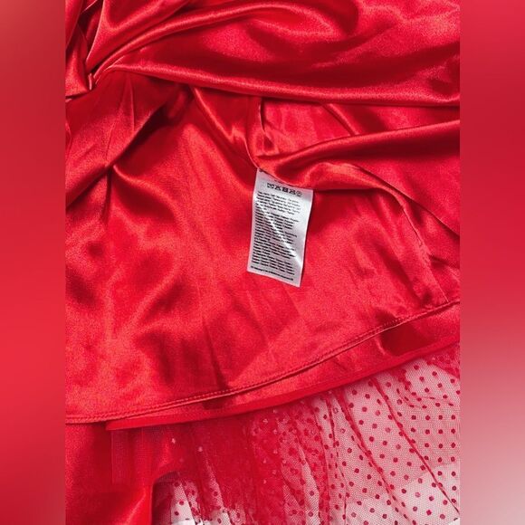 ML Monique Lhuillier Tulle Off The Shoulder Mini Dress size 6 - Picture 14 of 16